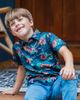 JURASSIC WORLD JURASSIC WORLD Jurassic Park T-Rex Hawaiian Short Sleeve Button Down Shirt - 5