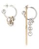 Justine Clenquet Justine Clenquet Celina Asymmetrical Hoop Earrings - 3