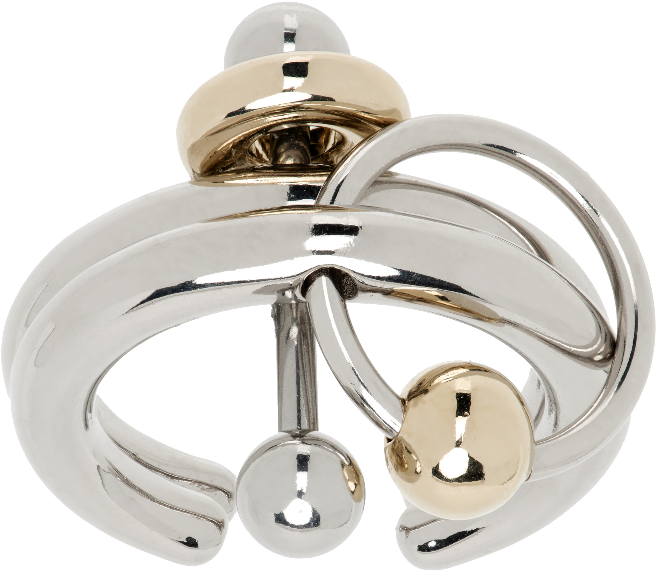Justin Clenquet Silver Besty Ring 【公式通販】