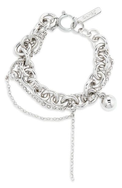 Justine Clenquet Justine Clenquet Lewis Mixed Chain Bracelet