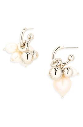Justine Clenquet Justine Clenquet Mickey Mismatched Hoop Earrings