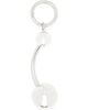 Justine Clenquet Justine Clenquet Silver Connie Piercing Keychain - 1