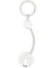 Justine Clenquet Justine Clenquet Silver Connie Piercing Keychain - 2