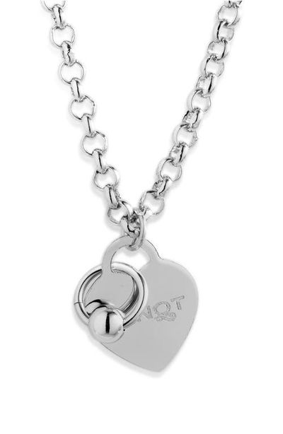 Justine Clenquet Justine Clenquet Suzi Heart Charm Necklace