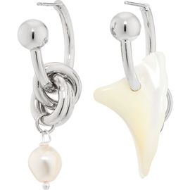 Justine Clenquet Justine Clenquet Tyler Mismatched Faux Pearl Earrings