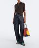 JW Anderson JW Anderson Anchor striped canvas tote bag - 5