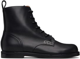 JW Anderson JW Anderson Black Loafer Boots