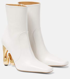 JW Anderson JW Anderson Bubble leather ankle boots