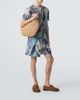 JW Anderson JW Anderson Bulb XL suede-trimmed raffia bucket bag - 7
