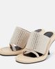 JW Anderson JW Anderson Bumper Tube embellished leather sandals - 5