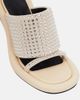 JW Anderson JW Anderson Bumper Tube embellished leather sandals - 6