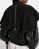JW Anderson JW Anderson Caped leather jacket - 6