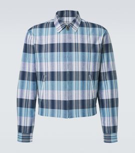 JW Anderson JW Anderson Checked cotton blouson jacket