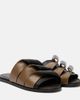 JW Anderson JW Anderson Coil leather slides - 1