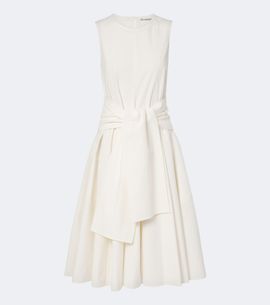 JW Anderson JW Anderson Cotton cloqué midi dress