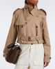 JW Anderson JW Anderson Cropped cotton trench coat - 2