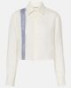 JW Anderson JW Anderson Cropped linen shirt - 1
