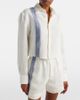 JW Anderson JW Anderson Cropped linen shirt - 3