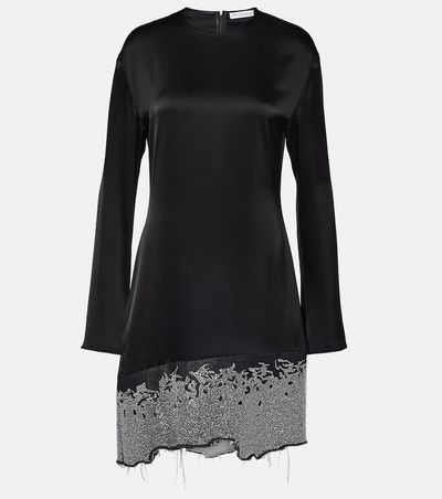 JW Anderson JW Anderson Deconstructed satin minidress