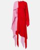 JW Anderson JW Anderson Draped caped silk midi dress - 1