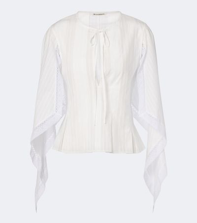 JW Anderson JW Anderson Draped cotton top