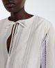 JW Anderson JW Anderson Draped cotton top - 3