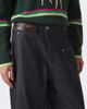 JW Anderson JW Anderson Embroidered wide-leg jeans - 5