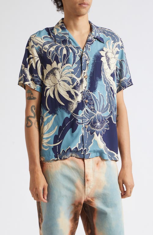 JW Anderson - Floral Viscose Camp Shirt