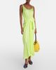 JW Anderson JW Anderson Gathered silk midi dress - 2