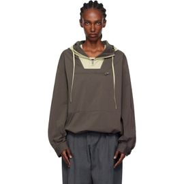 JW Anderson JW Anderson Gray Contrast Hood Anorak