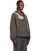 JW Anderson JW Anderson Gray Contrast Hood Anorak - 2