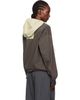 JW Anderson JW Anderson Gray Contrast Hood Anorak - 3