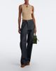 JW Anderson JW Anderson Leather-trimmed suede mules - 2