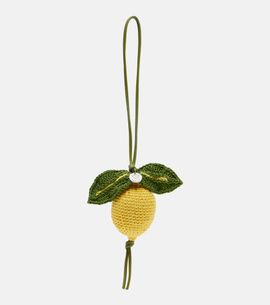 JW Anderson JW Anderson Lemon crochet bag charm