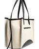 JW Anderson JW Anderson Loafer Cabas Leather Trim Tote - 5