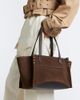 JW Anderson JW Anderson Loafer Cabas suede tote bag - 2