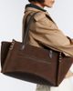 JW Anderson JW Anderson Loafer Cabas suede tote bag - 6