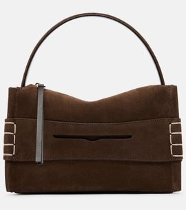 JW Anderson JW Anderson Loafer Small suede top-handle bag