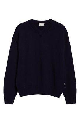 JW Anderson JW Anderson Loafer Stitch Cashmere V-Neck Sweater