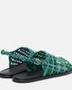 JW Anderson JW Anderson Net fishnet sandals - 3