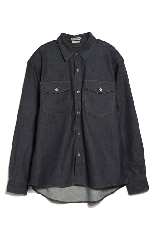 JW Anderson JW Anderson Oversize Denim Button-Up Shirt