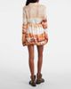 JW Anderson JW Anderson Printed draped miniskirt - 3