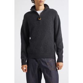 JW Anderson JW Anderson Ribbed Half Zip Sweater