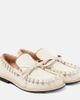 JW Anderson JW Anderson Ruffled leather moccasins - 1