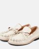 JW Anderson JW Anderson Ruffled leather moccasins - 4
