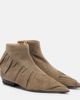 JW Anderson JW Anderson Ruffled suede ankle boots - 1