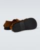 JW Anderson JW Anderson Ruffled suede boat shoes - 7