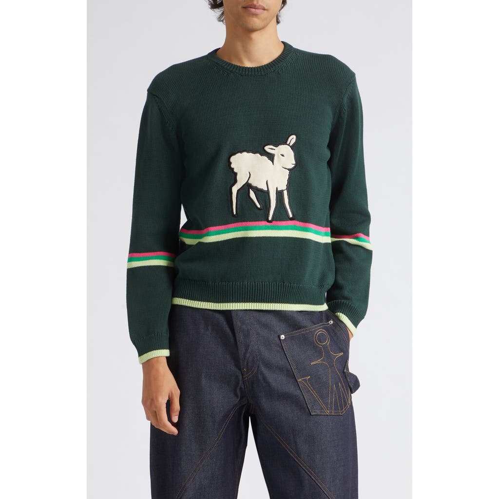 JW Anderson JW Anderson Sheep Crewneck Sweater
