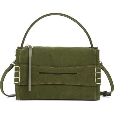 JW Anderson JW Anderson Small Loafer Suede Crossbody Bag