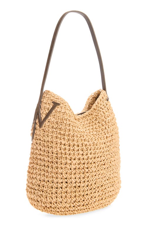JW Anderson JW Anderson Small Raffia Bulb Hobo Bag